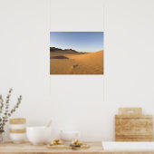 Poster Akakus, désert du Sahara, Fezzan, Libye. (Cuisine)