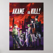 Poster Akame Ga Kill Anime (Devant)