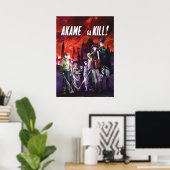 Poster Akame Ga Kill Anime (Bureau à domicile)
