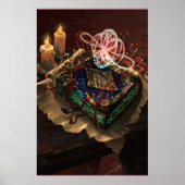 Poster Akasha Codex - mystical esoteric fantasy art (Devant)