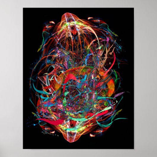 Poster AKASHIC RECORDS Conscious du Cosmos (Devant)