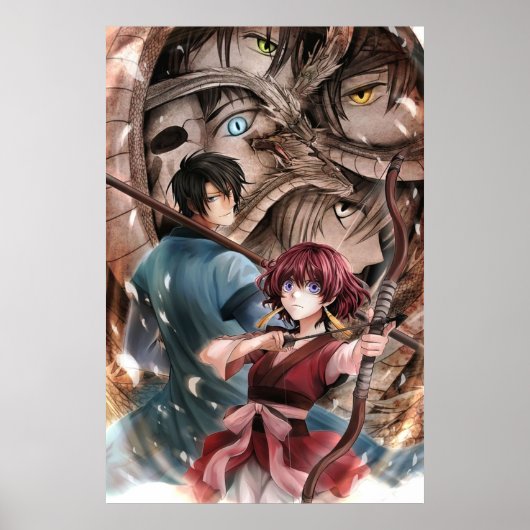 Poster Akatsuki no Yona Yona de l'aube (Devant)