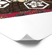 Poster Akechi Mitsuhide Ukiyo-e (Coin)