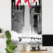 Poster Akira Kaneda Shotaro anime manga (Bureau à domicile)