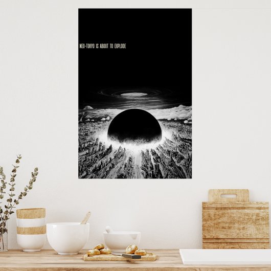 Poster Akira Neotokyo est sur le point de exploser (Cuisine)