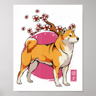 Poster akita shiba inu