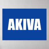 Poster Akiva (Devant)