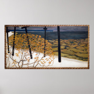 Poster Akseli Gallen-Kallela - Automne