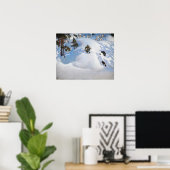 Poster Akseli Gallen-Kallela - Février Vision (Bureau à domicile)