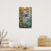 Poster Akseli Gallen-Kallela - Forêt d'automne (Cuisine)