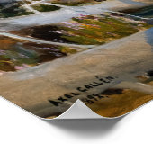 Poster Akseli Gallen-Kallela - Lac dans le désert (Coin)