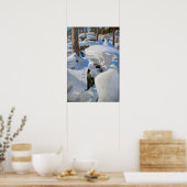 Poster Akseli Gallen-Kallela - Le repaire du Lynx (Cuisine)