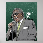 Poster Al Green Jazz - Design (Devant)