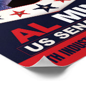 Poster Al Mina US Senate Merchandises (Coin)