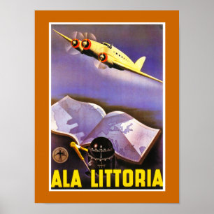 Poster Ala Littoria