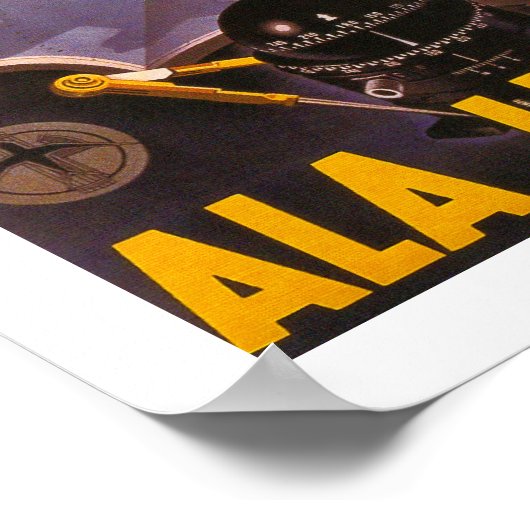 Poster Ala Littoria (Coin)