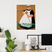 Poster Ala Menagere Alimentation Vintage et art (Bureau à domicile)