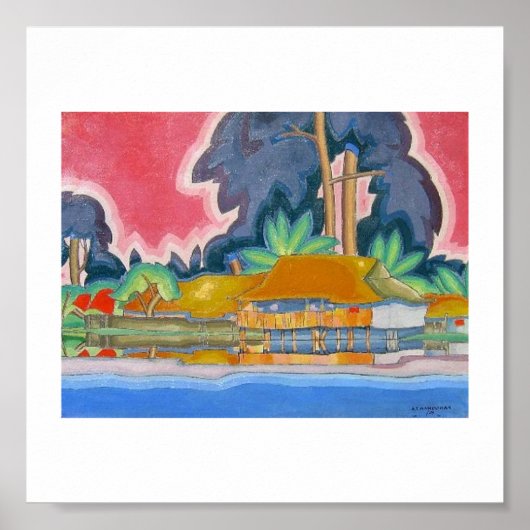 Poster Ala Wai, Honolulu par Arman Manookian c. Années 19 (Devant)