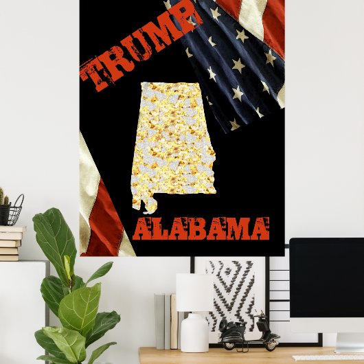 POSTER ALABAMA  (Bureau à domicile)