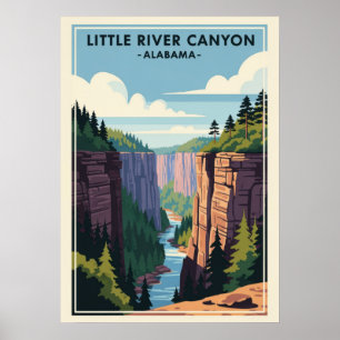 Poster Alabama Little River Canyon V01