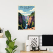 Poster Alabama Little River Canyon V01 (Bureau à domicile)