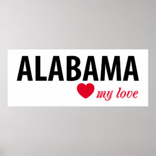 Poster Alabama mon amour