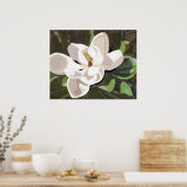 Poster Alabama Sud Magnolia PEINTURE (Cuisine)