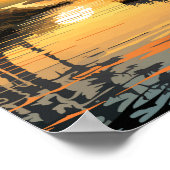 Poster Alabama Travel Art Vintage (Coin)