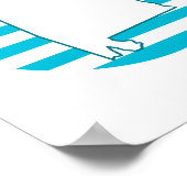 Poster Alabama US State Outline Retro Circle Blue (Coin)