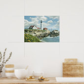 Poster Alan Giana "Portland Head Light" (Cuisine)