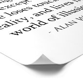 Poster Alan Watts (Coin)