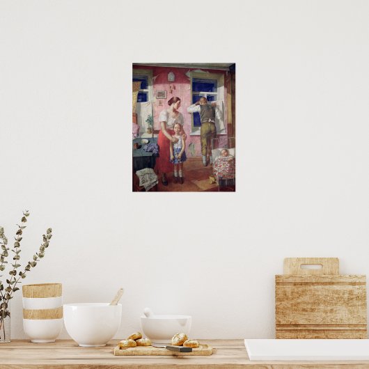 Poster Alarme, 1934 (Cuisine)