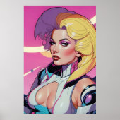 Poster Alarme à deux tons à l'Agence spatiale Ken Gage (Devant)