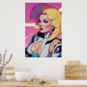 Poster Alarme Two-Tone à l'Agence spatiale Ken Gage (Cuisine)