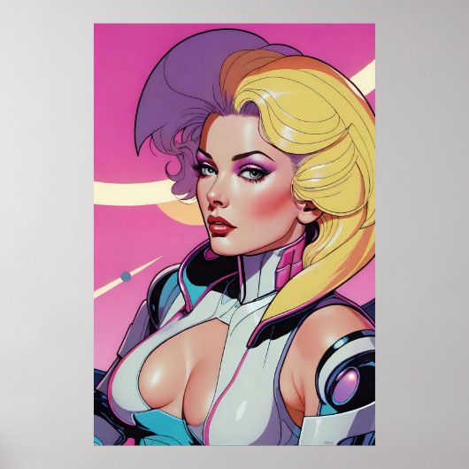 Poster Alarme Two-Tone à l'Agence spatiale Ken Gage (Devant)