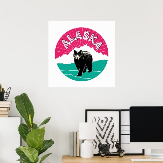 Poster Alaska (Bureau à domicile)
