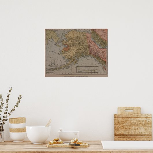 Poster Alaska : 1910 (Cuisine)