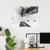 Poster Alaska Avalanche : début des années 1900 (Bureau à domicile)