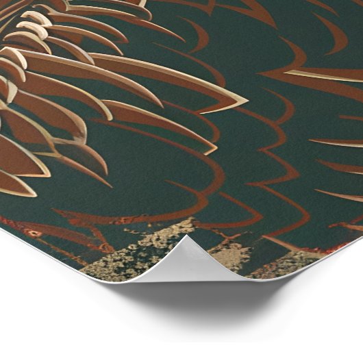 Poster Alaska Bald Eagle Vintage (Coin)