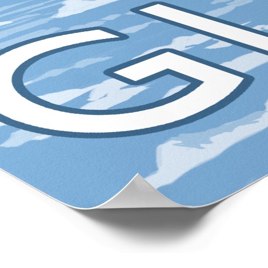 Poster Alaska - Grande scène glaciaire (Coin)