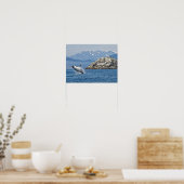 Poster Alaska Humpback Whale Wildlife Photo (Cuisine)