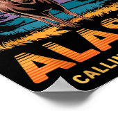 Poster Alaska Is Calling And I Moose Go Funny Animal Love (Coin)