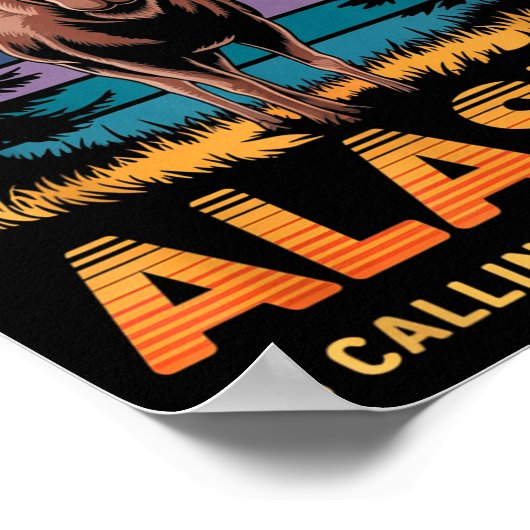 Poster Alaska Is Calling And I Moose Go Funny Animal Love (Coin)