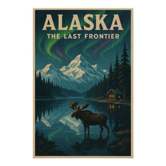 Poster Alaska - La Dernière frontière (Devant)