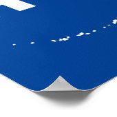 Poster Alaska Maison loin de l'affiche de l'État (Coin)