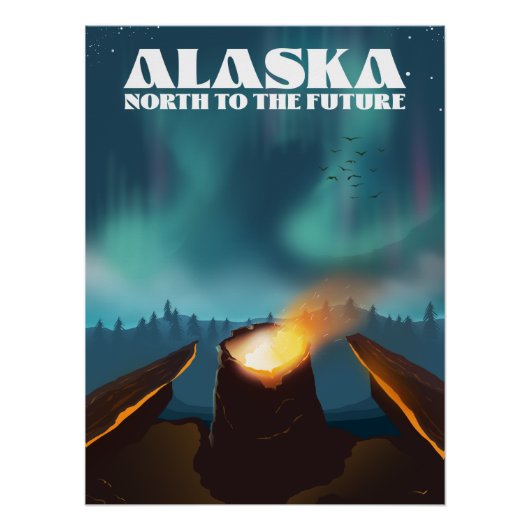 Poster Alaska, Nord vers l'avenir (Devant)