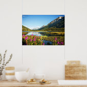 Poster Alaska pittoresque, étiqueté (Cuisine)