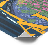 Poster Alaska Railroad Scene - Grandview, Alaska (Coin)