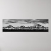 Poster Alaska Range Panorama (Devant)