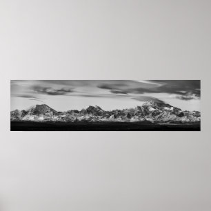 Poster Alaska Range Panorama